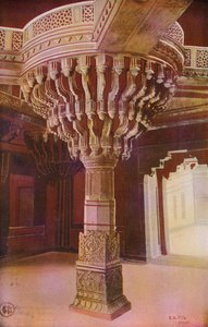 Agra: Chausath Khamba, Fatehpur Sikri, Agra (farvefoto) af Indian photographer