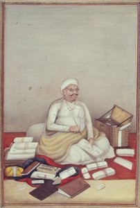 Tilføj 27255 fol.96v The Sudra Caste, repræsenteret af en revisor fra et manuskript af 