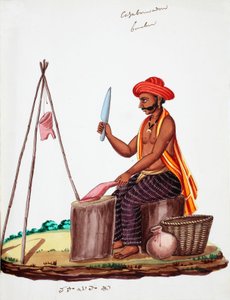 Slagter (wc på papir) af Indian School