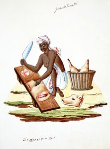 Slagter (wc på papir) af Indian School