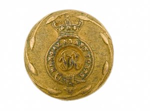 Button, Bengal Staff Corps, 1876-1891 af Indian School