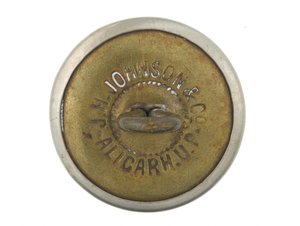 Button, Bombay Volunteer Rifles, 1901-1947 af Indian School