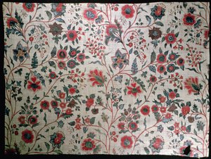 Decorative textile, 1725-50dani af Indian School