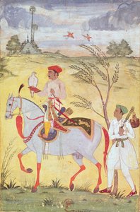Kejser Jahangir (1569-1627) af Indian School