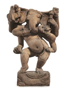 Figur af Ganesha, Uttar Pradesh af Indian School