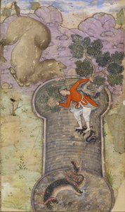 Illustration fra "Anv?r-i Suhayl? af Indian School