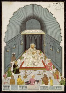 I. 70.4 Fateh Singhs (1769-1818) musikfest, ca. 1770-80 af Indian School
