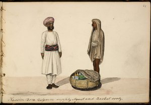 Kassim Bohori, forsyningsagent. Belgaum af Indian School