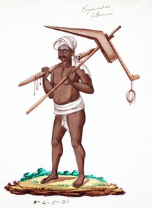 Arbejder (wc på papir) af Indian School