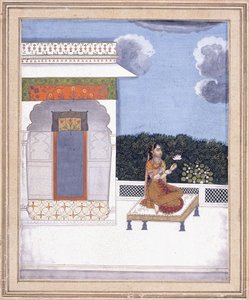 Malasri Ragini, ca. 1760-70 af Indian School
