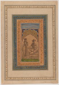 Miniature (recto af 375850) af Indian School