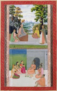 Ms E-14 Mystiske Samtaler fra en Moraqqa af Indian School