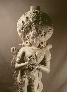 Statue af Ganga, Mahanad, Bengal, Sena-dynastiet (1050-1202)