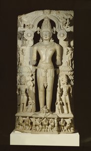 Surya, fra soltemplet ved Konarak, Orissa, østlige Ganga-dynasti (kalksten)