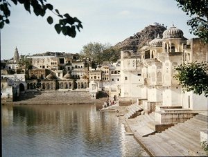 Udsigt over byen af Indian School