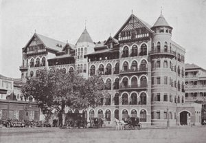 Bombay / Mumbai: The Royal Bombay Yacht Club Residential Chambers (s/h-foto) af Indian photographer
