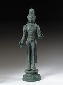 Figur af Avalokitesvara (bronze)