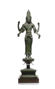 Figur af Avalokitesvara (bronze)