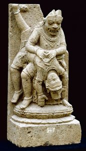 Vishnu som Narasimha (andesite)