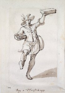 Et råb af musefælder (pen og blæk på papir) af Inigo Jones