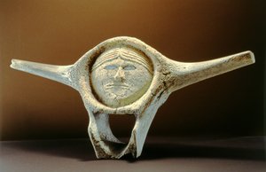 Janus Head, fra Cape Dorset (hvalhvirvler) (se 228681 for detaljer)
