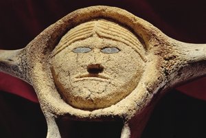 Janus Head, fra Cape Dorset (hvalhvirvler) (se også 228680)