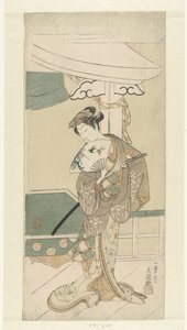 Skuespiller som danser af Ippitsusai Bunchō