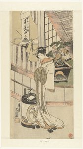 Kurtisane Handayu fra Naka-omi-huset