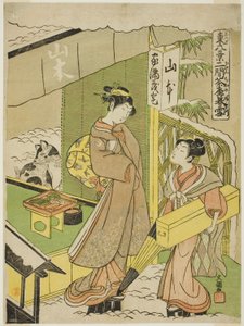 Nikenjaya no Bosetsu, fra Teseries "Azuma Hakkei"