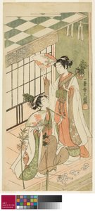Helligdomsdanserne af Ippitsusai Bunchō