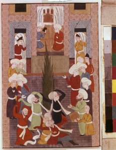 Dervish-dansen af Iranian School