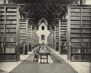 The Library, Maynooth College (s/h foto) af Irish Photographer