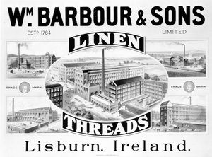 Annonce for Wm. Barbour und Sons (litho)