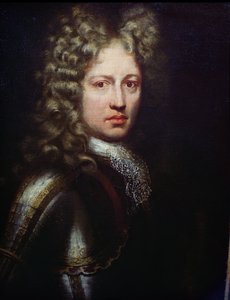 Portræt af Patrick Sarsfield, tituleret jarl af Lucan (d.1693) irsk jakobit og soldat