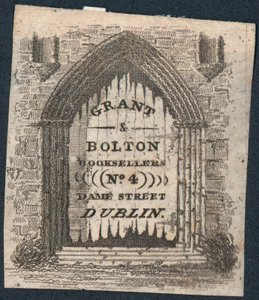 Handelskort, Grant & Bolton af Irish School