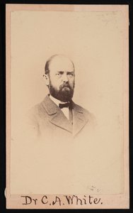 Portræt af Charles Abiathar White 1826-1910, 1868. af Isaac Augustus Wetherby