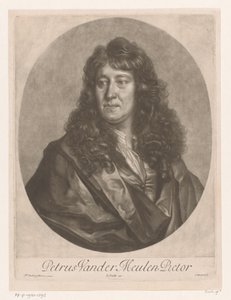 Portræt af Pieter van der Meulen Petrus Vander Meulen Pictor (titel på objekt) af Isaac Beckett