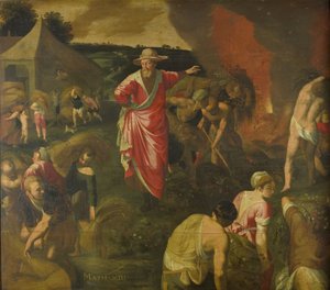 Lignelsen om ukrudtet blandt hveden af Isaac Claesz Swanenburgh