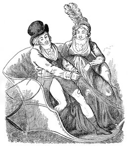En guldfink og hans elskerinde, 1796.