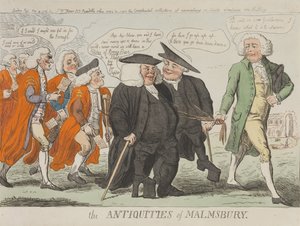 Die Altertümer von Malmsbury af Isaac Cruikshank