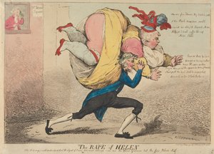 Die Entführung der Helena af Isaac Cruikshank