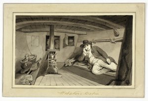 Websters hytte af Isaac Cruikshank