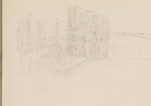 Abklatsch fra kridttegningen på side 20 af Isaac Israels