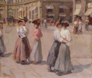 En eftermiddagstur af Isaac Israels