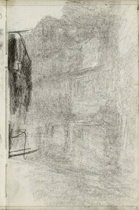 Arkitekturstudie af Isaac Israels