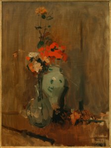 Stilleben med blomster af Isaac Israels