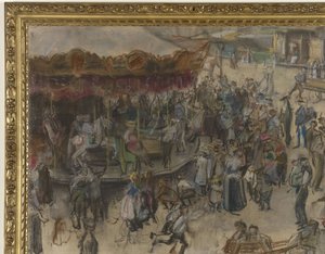 karuseller i Amsterdam af Isaac Israels