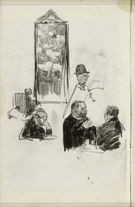 Mænd i en virksomhed af Isaac Israels