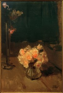 Stilleben med roser af Isaac Israels