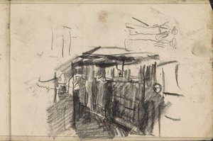 Gadeudsigt om natten af Isaac Israels